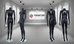 3018b female black mannequin