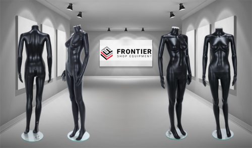 3018b female black mannequin