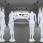 R340 white black mannequin