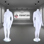 r344 female white mannequin