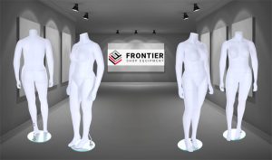 r344 female white mannequin