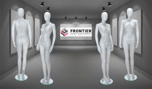r345 female salt & pepper mannequin