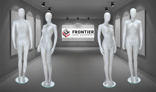 r345 female salt & pepper mannequin