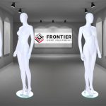 r347 female white mannequin