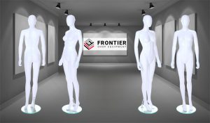 r347 female white mannequin