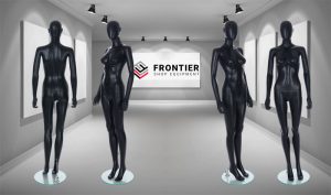 347b female black mannequin