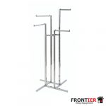 Adjustable 4 Arm Rail - Straight Arm - Chrome - FR-R101