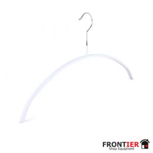 Non Slip Hanger White 36cm FR-R1028 x 100 Pack