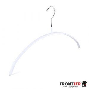 Non Slip Knitwear Hanger White 36cm FR-R1030 x 100 Pack