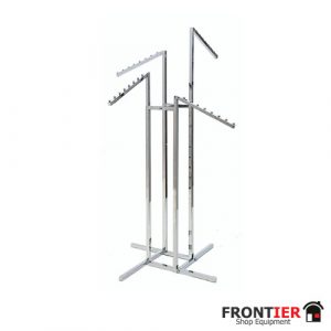 Adjustable 4 Arm Rail - Mixed Arms - Chrome - FR-R103