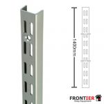 Twin Slot Chrome Upright 1400mm FR-R1309
