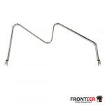 Twin Slot Chrome Zig Zag Rail FR-R1323