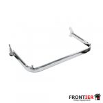 Twin Slot Chrome 500mm 'D' Rail FR-R1327