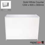 Shop Counter White 1200x600x900mm FR-R1501