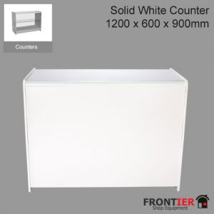 Shop Counter White 1200x600x900mm FR-R1501