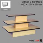 3 Tier Display Table Maple 1620x1060mm FR-R1532