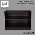 Shop Counter Black 1200x600x900mm FR-R1535