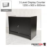 Shop Counter Black 1200x600x900mm FR-R1545