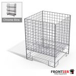 Dump Bin Zinc 48x48x48cm FR-R179