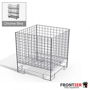 Dump Bin White 55x55x55cm FR-R181A