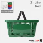 Shopping Basket Green 21 Litre FR-R211