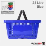 Shopping Basket Blue 28 Litre FR-R213