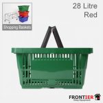 Shopping Basket Green 28 Litre FR-R214