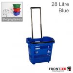 Shopping Trolley Basket Blue 31 Litre FR-R221
