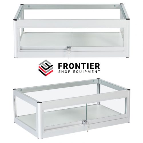 Counter Top Display Case Silver - FR-R2501S - Image 2