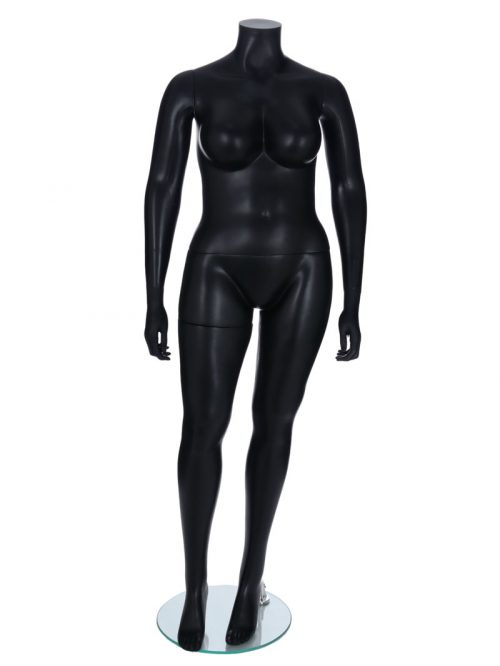 Plus Size Headless Female Mannequin Black FR-R344B - Image 5