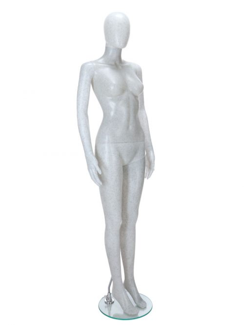 r345 female salt & pepper mannequin