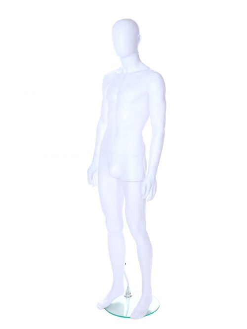 348 male white mannequin