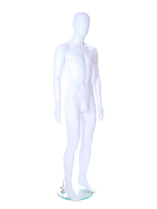 348 male white mannequin