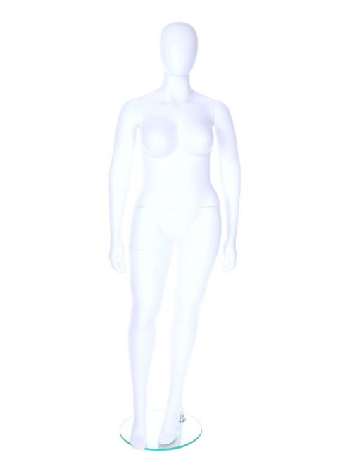 r349 female white mannequin