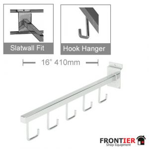 Slatwall 5 Hook Straight Arm  FR-R509