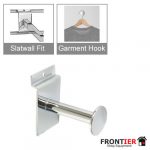 Slatwall Garment Hook 75mm  FR-R518