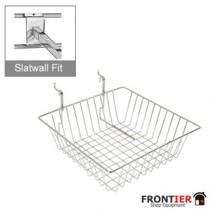 Slatwall / Gridwall Small Basket   FR-R526