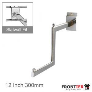 Slatwall Stepped Arm Display   FR-R535