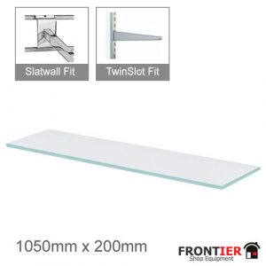 Glass Shelf 1050mm x 200mm FR-R772