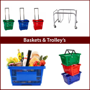 Shopping Baskets & Trolly's