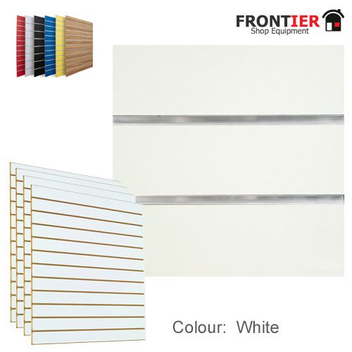 High Quality White Slatwall Panels 1200mm x 1200mm