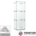 Glass Cube Display 350mm x 350mm (3 Column x Cube Kit)