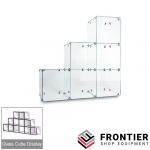 Glass Cube Display 350mm x 350mm (6 Step x Cube Kit)
