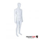 Male Gloss White Mannequin with Facial Features FR-R329
