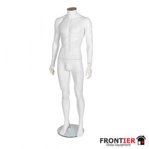 Male White Headless Mannequin FR-R333