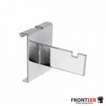 One Notch Bracket for Gridwall Mesh Panel  2.5" 62mm - Chrome - FR-R411