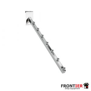 Gridwall 7 Ball Waterfall Arm - Chrome - FR-R423