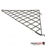 Gridwall Triangular Shelf - Chrome - FR-R432