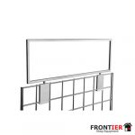 Gridwall Card Holder - Chrome - FR-R445