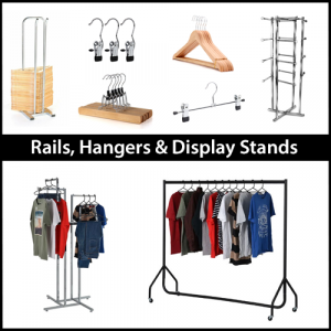 Retail Fashion Rails & Displays